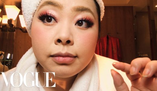 Naomi Watanabe’s Guide to Glitter Eyes and Bold Lips | Beauty Secrets | Vogue