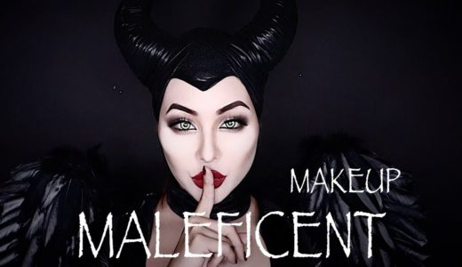 マレフィセントメイク-maleficent makeup 💄 Halloween 🎃 Disney ヴィランズ