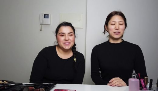 日本人が海外メイクに挑戦 Japanese girl tries South American Make up