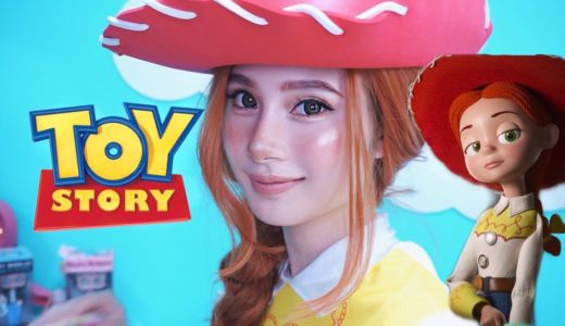 【ToyStory】トイストーリー・ジェシー実写風メイク/Jessie Makeup Tutorial