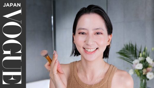 河北麻友子が、崩れないメイクを披露！ こだわりの”びっくりまつ毛”の作り方も。| Beauty Secrets | VOGUE JAPAN