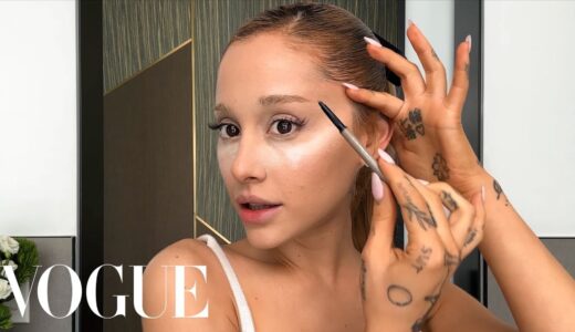 Ariana Grande's Skin Care Routine & Guide to a ‘60s Cat Eye | Beauty Secrets | Vogue